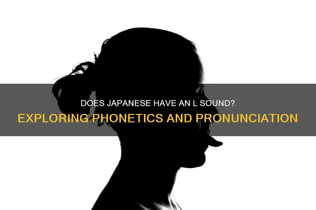 does japanese have l sound