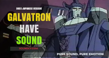 Galvatron's Reissue: Does It Have Sound?