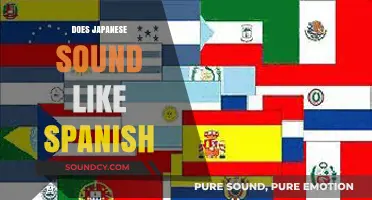 Does Japanese Sound Like Spanish? Unraveling the Linguistic Similarities