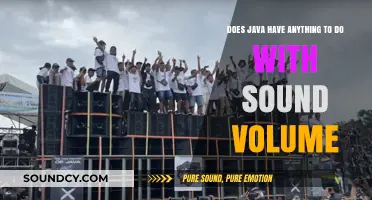 Java and Sound Volume: Exploring the Connection in Audio Programming
