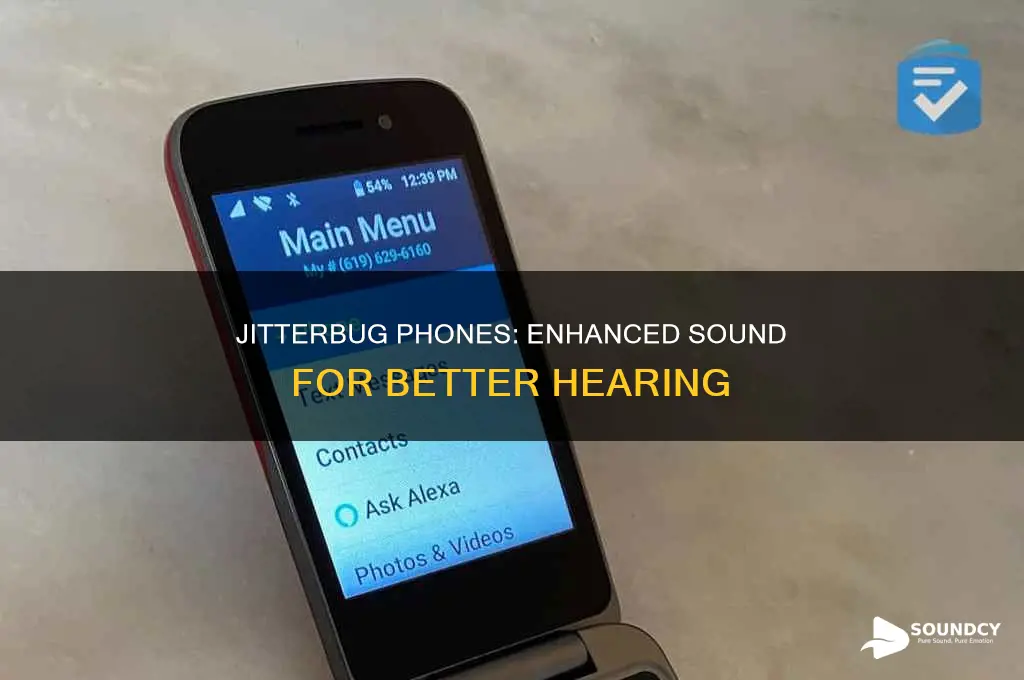 does jitterbug phone have magnified sound