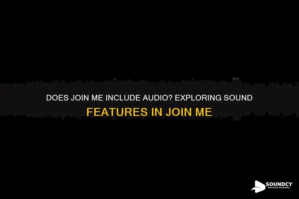 does join me have sound