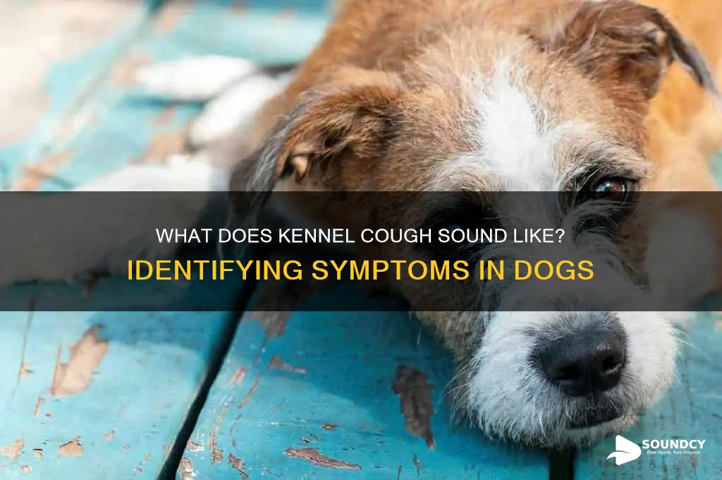 does kennel cough sound like