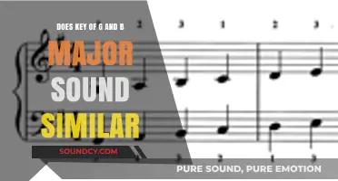 G Major vs. B Major: Unraveling Their Sonic Similarities and Differences