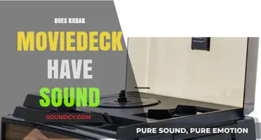 Does Kodak MovieDeck Include Audio? Exploring Its Sound Capabilities
