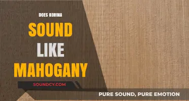 Korina vs. Mahogany: Unraveling the Sonic Similarities in Tonewoods