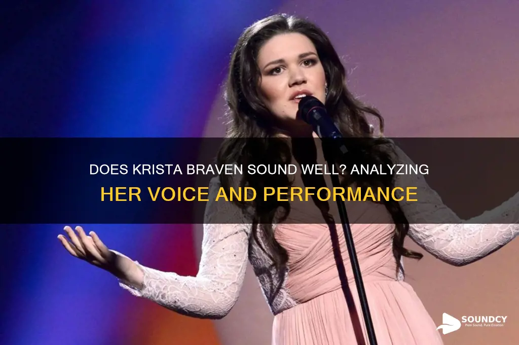 does krista braven sound well