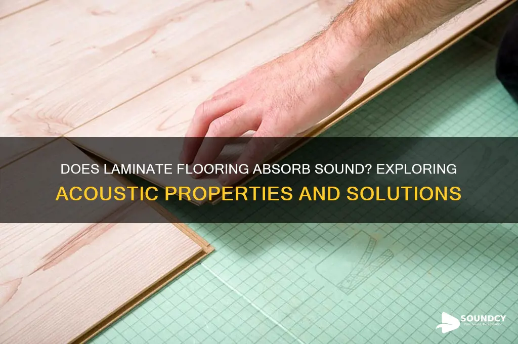 does laminate flooring absorb sound