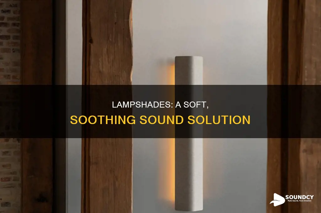 does lampshade have along a sound
