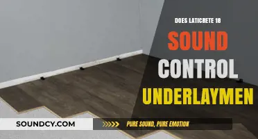 Sound Control: Laticrete 18 Underlayment for Noisy Floors