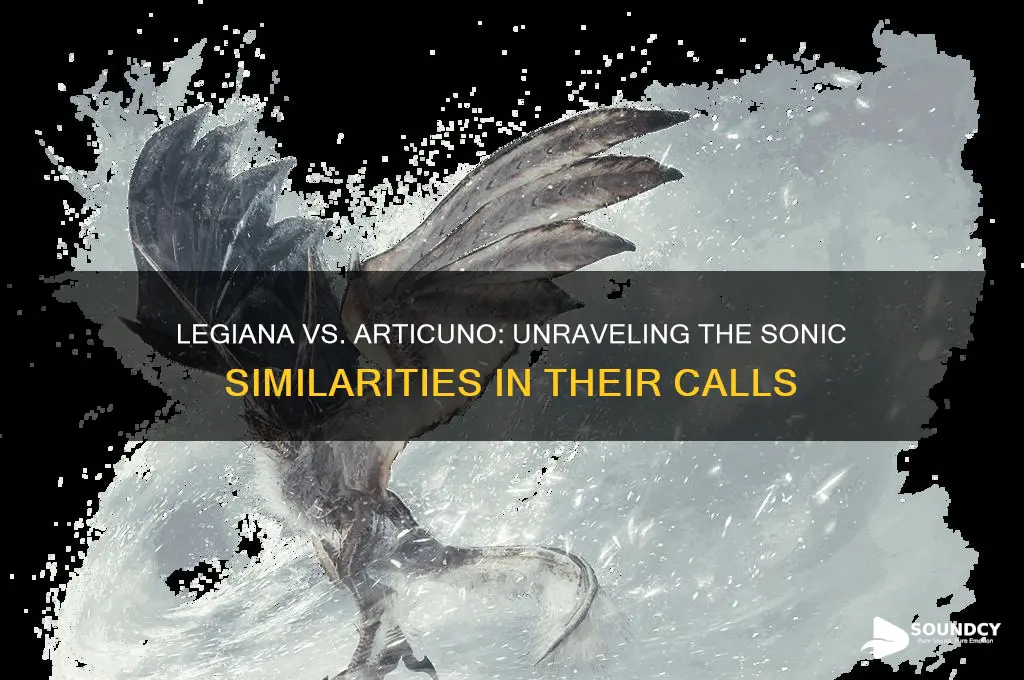 does legiana sound like articuno