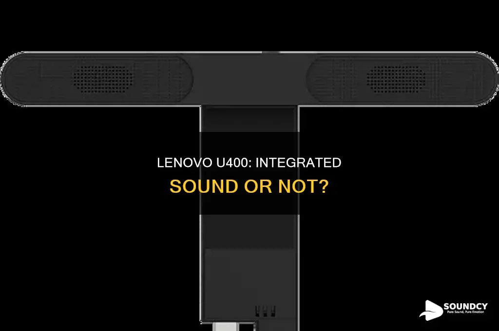 does lenovo u400 have integrated sound
