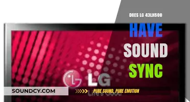 Syncing Audio on LG 43LH500: Is It Possible?