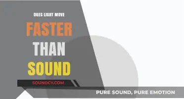 Light vs Sound: Speed of Travel