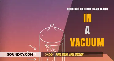 Light vs. Sound: Which Travels Faster in a Vacuum?