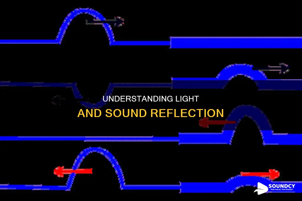 does light reflect less than sound
