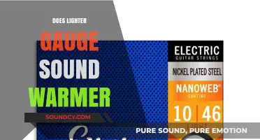 Lighter Gauge Strings: Do They Produce a Warmer Tone?