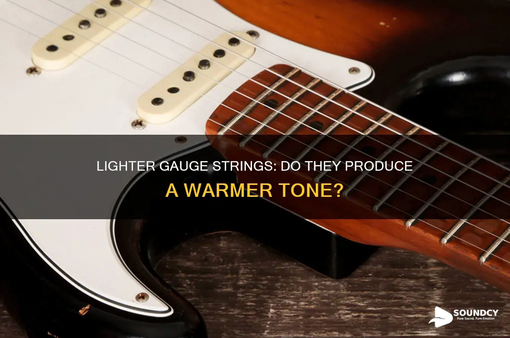 does lighter gauge sound warmer