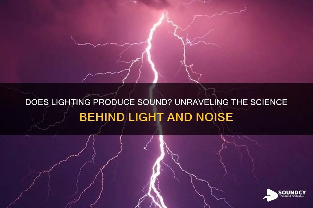 does lighting make a sound