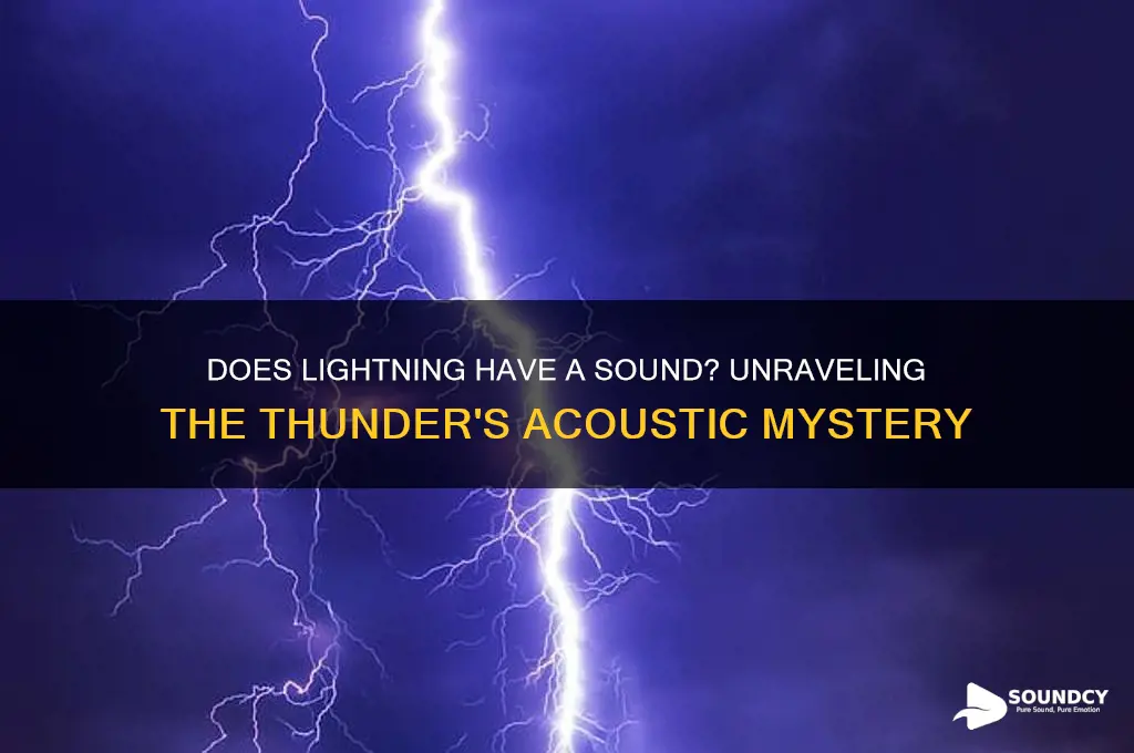 does lightning have a sound