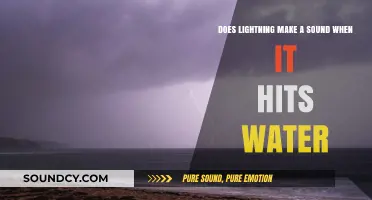 Does Lightning Striking Water Create a Unique Sound?