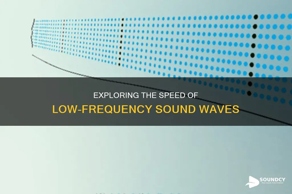 does low frequency sound travel faster