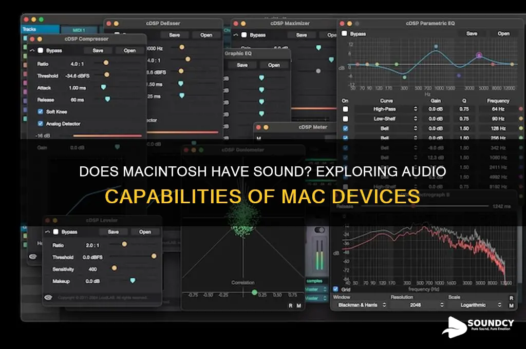 does macintosh have any sound