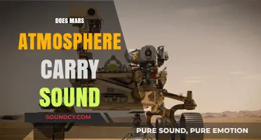 Can Mars' Atmosphere Transmit Sound? Exploring the Red Planet's Acoustic Potential