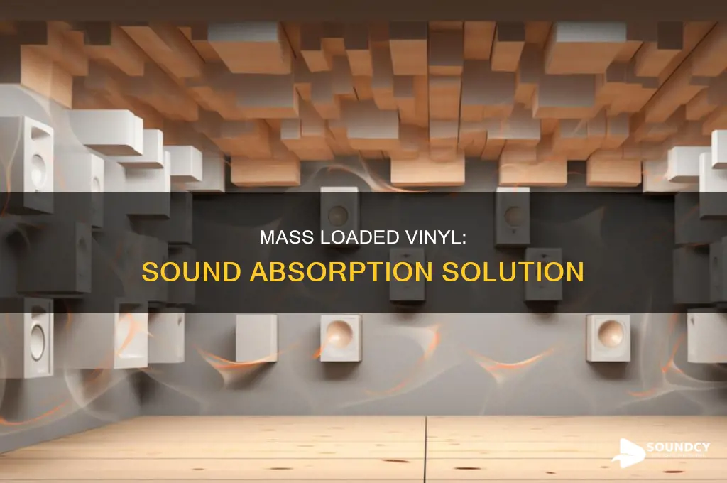 does mass loaded vinyl absorb sound