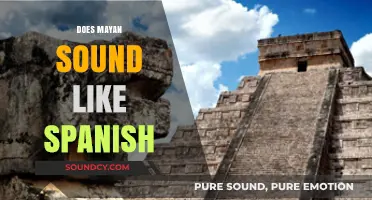 Does Mayan Sound Like Spanish? Exploring Linguistic Similarities and Differences