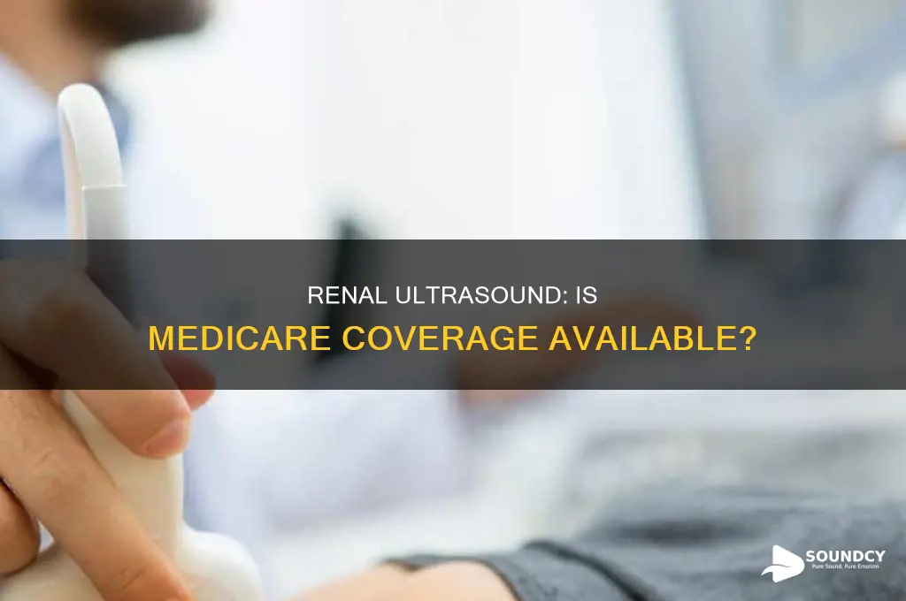 does medicare cover renal ulta sound