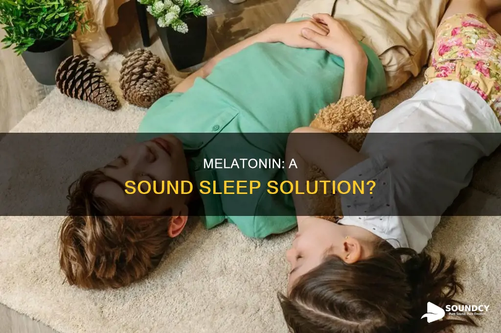 does melatonin cause more sound sleep