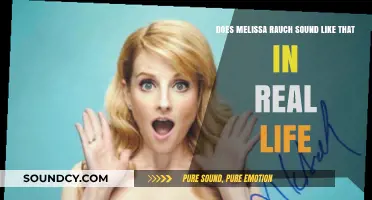 Does Melissa Rauch's Real Voice Match Her On-Screen Persona?