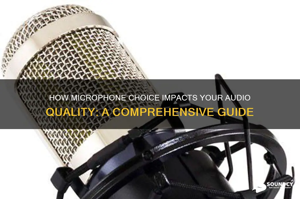 does microphone affect sound quality