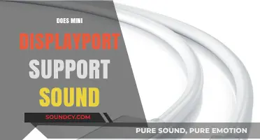 Does Mini DisplayPort Support Audio? A Comprehensive Guide