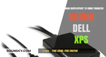 Mini DisplayPort to HDMI: Does It Transfer Sound on Dell XPS?