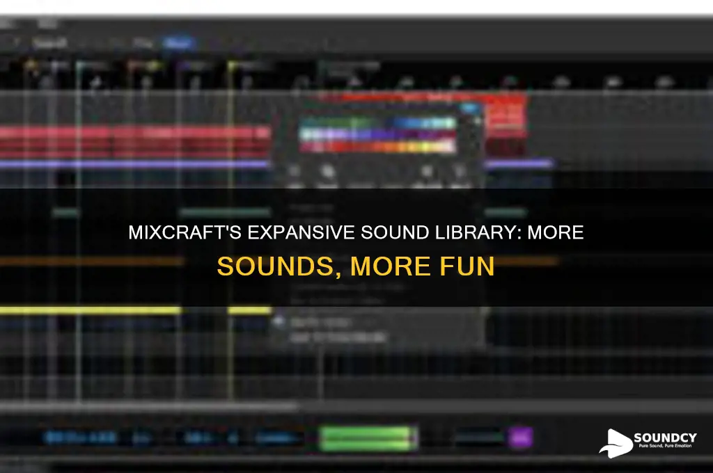 does mixcraft have more sounds available