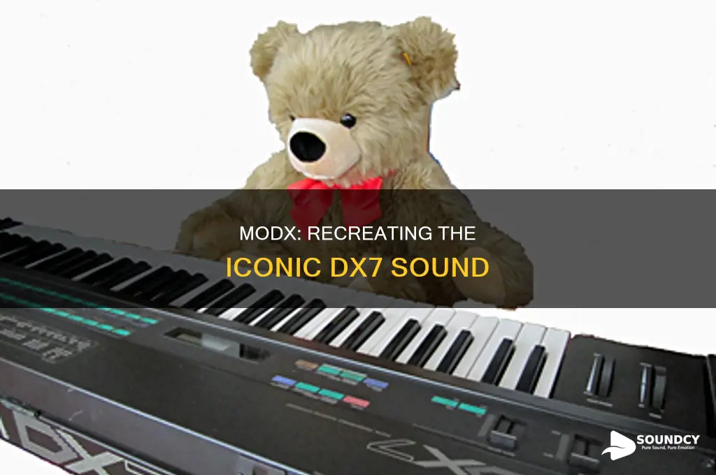 does modx recreate the dx7 sound