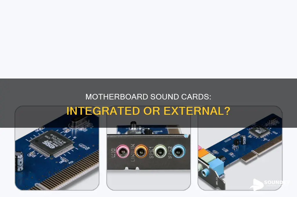 does motherboard come with sound card