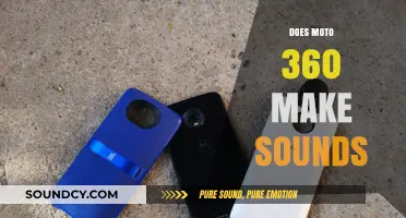 Does Moto 360 Make Sounds? Exploring Its Audio Capabilities