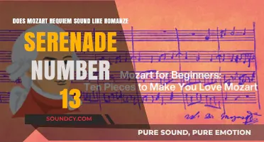 Mozart's Requiem vs. Romanze Serenade No. 13: A Musical Comparison