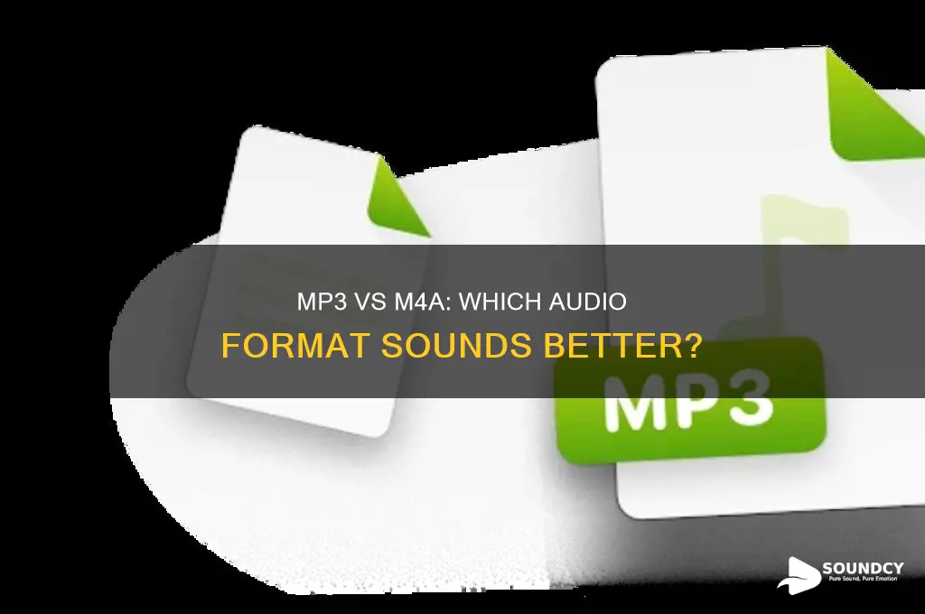 does mp3 or m4a sound