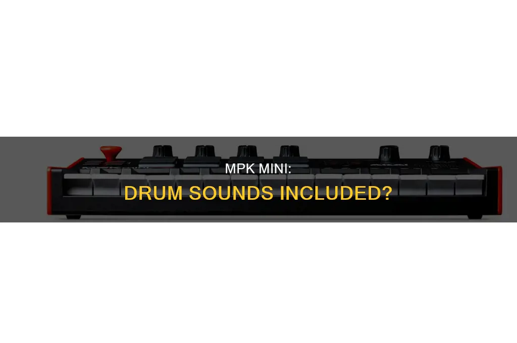 does mpk mini come drum sounds
