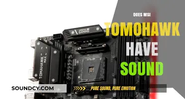 MSI Tomahawk Sound Capabilities: Exploring Audio Features and Performance
