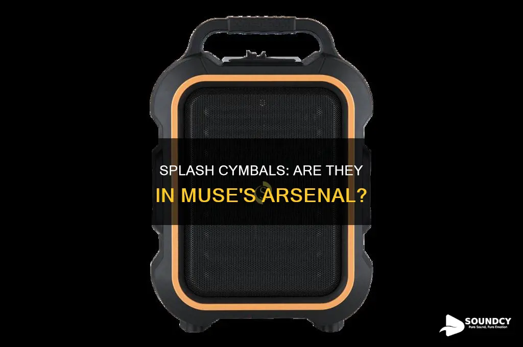 does muse sounds have splash cymbals