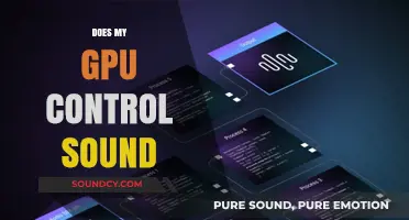 Does Your GPU Control Sound? Unraveling the Role of Graphics Cards in Audio Processing