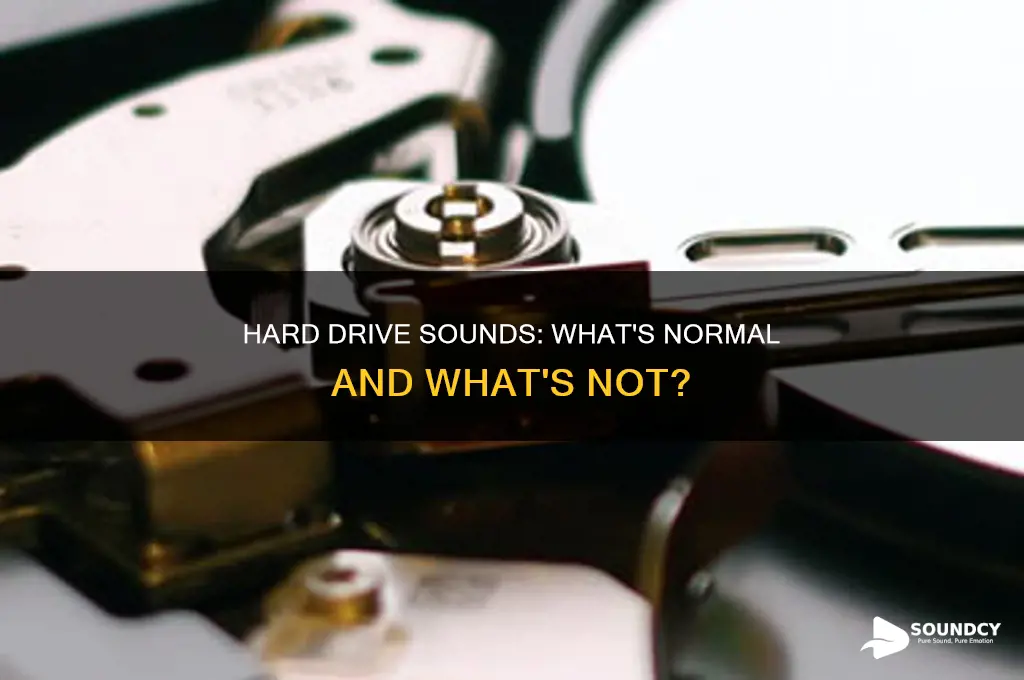 does my hard drive sound bad