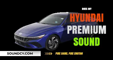 Does My Hyundai Premium Sound System Deliver Quality Audio?
