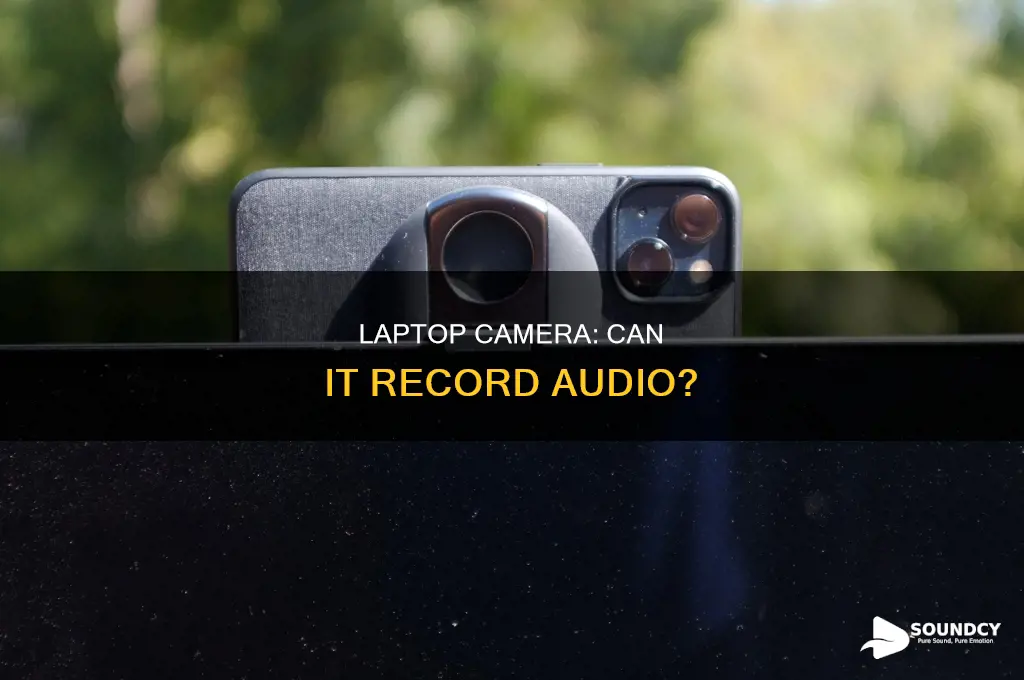 does my laptop camera have sound
