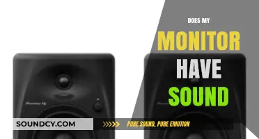 Does My Monitor Have Sound? A Quick Guide to Check
